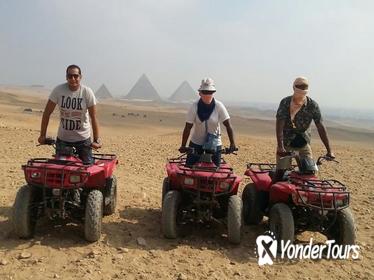 1.5-Hour Quad Bike Tour around the Giza Pyramids from Cairo