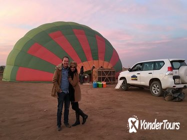 1-hour Private Hot Air Balloon Morning Flight North Marrakech with Breakfast