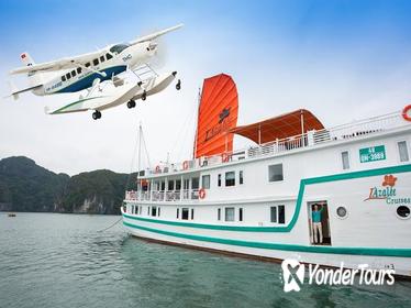 2-day Halong Bay Seaplane Flight and L'Azalee Overnight Cruise from Hanoi