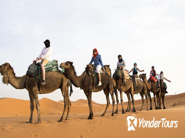 3-Day tour to Merzouga Dunes from Marrakech including Camel Trek and Desert Camp