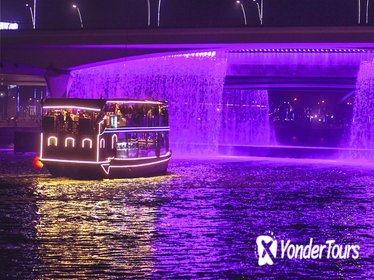 3-Hour Luxury Canal Buffet Cruise Including Glide under Dubai's Waterfall Bridge
