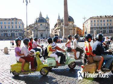 3-Hour Rome Small-Group Sightseeing Tour by Vintage Vespa
