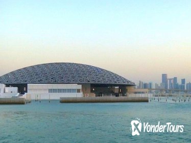 Abu Dhabi City Tour & Dhow Dinner Cruise -Louver Museum & Grand Mosque & More