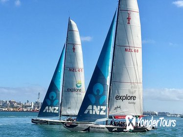 America's Cup Racing Cruise on Auckland's Waitemata Harbor