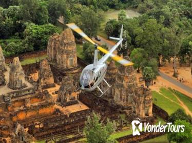 Angkor Wat Helicopter Flight with Private Tour of Temples