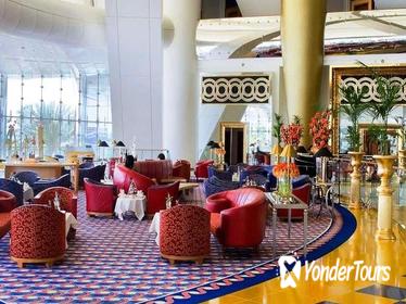 Arabesque Afternoon Tea at Sahn Eddar Lobby Lounge in Burj Al Arab with Private Transfers