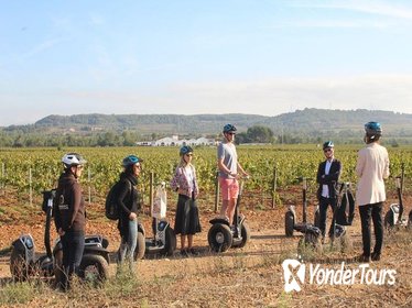 Barcelona Montserrat and Segway Winery Private Tour with Wine and Cava Tasting