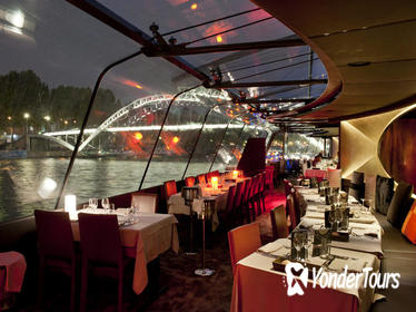 Bateaux Parisiens New Year's Eve Seine River Cruise with 6-Course Gourmet Dinner and Live Music