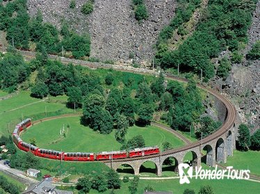 Bernina Express Scenic Train Journey from Chur