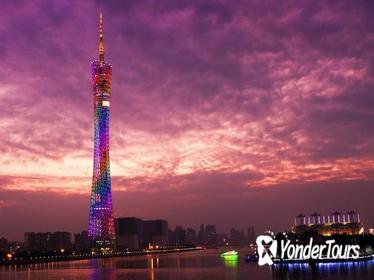 Buffet Dinner at Canton Tower Revolving Restaurant with Pearl River Night Cruise