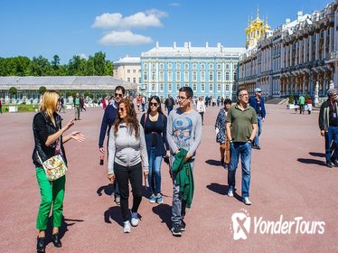 Catherine Palace and Park by Public Transport with Hotel Pickup