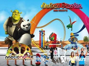 Dubai Parks - 01 Day any 02 Parks with Private transfers