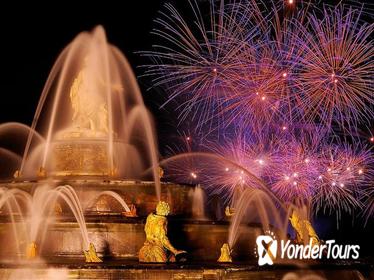 Exclusive Night at Versailles Palace with Fireworks and Fountains Show Including Dinner