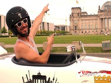 Guided 2-Hour Berlin City Tour in a Self-Drive Mini HotRod Vehicle