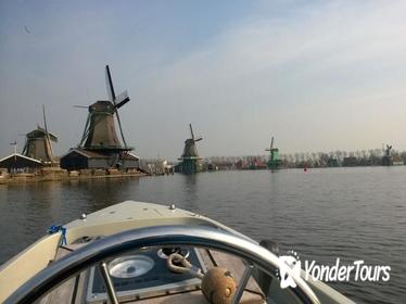 Half-Day Open Boat Rental in Zaandam from Amsterdam