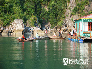 Halong Bay Cruise with Bamboo Boat Ride or Kayaking