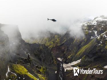 Helicopter Flight from Reykjavik: Eyjafjallajokull Glacier and Volcanoes
