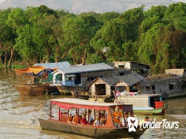 Kompong Khleang Floating Village from Siem Reap