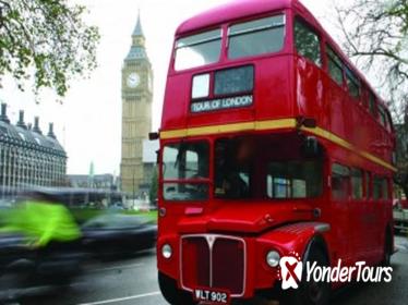 London Vintage Bus Tour with Cream Tea at Harrods
