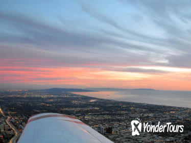 Los Angeles Air Tour over Santa Monica, Downtown LA and Hollywood