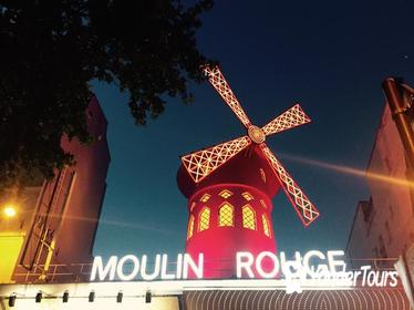 Marina de Paris Seine River Dinner Cruise and Moulin Rouge Show