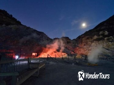 Night Guided Visit of Solfatara with Transfer and Brief Wine Tasting