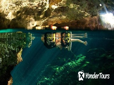Playa del Carmen Jungle Tour: Tulum, Cenote Snorkeling, 4x4 Ride and Ziplining