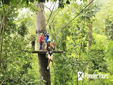 Private Tour: Cycling and Zipline Adventure from Chiang Mai