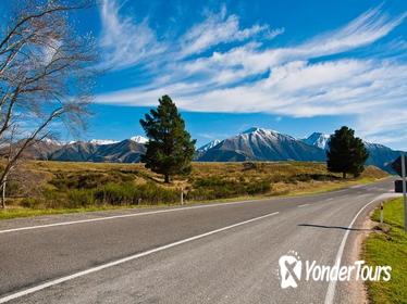 Queenstown to Christchurch via Mount Cook Full-Day Tour