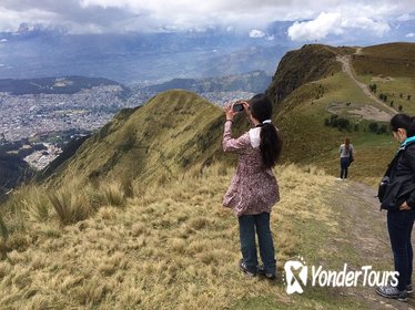 Quito City Tour Including Telef erico and Horse Ride Pichincha Volcano Tour