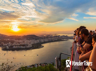 Rio Sunset Tour Including Sugar Loaf, Christ the Redeemer, Cathedral and Selaron