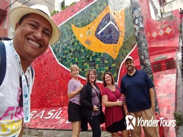 Rio's longest historical walking tour with Santa Teresa Lapa Centro and Port