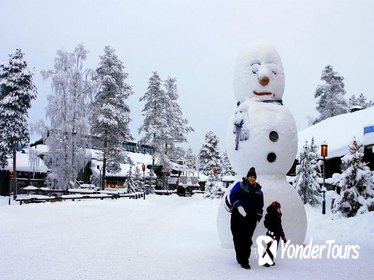 Rovaniemi Snowmobile Tour: Visit a Reindeer Farm and Meet Santa