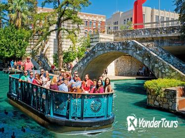 San Antonio River Walk Cruise and Hop-On Hop-Off Tour