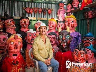 San Jose: Pura Vida Experience Tour: Tapas, Traditional Masks and Escazu Visit
