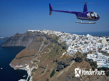 Santorini Helicopter Flight