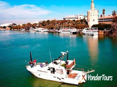 Seville Sightseeing Cruise by Yacht Including Lunch