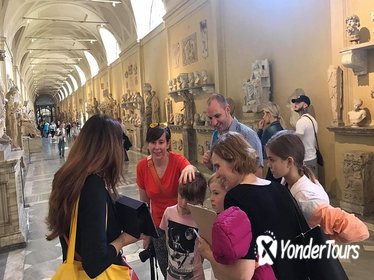 Skip the Line: Family Vatican Tour with Sistine Chapel and Carriage Pavilion