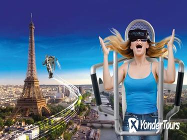 Spectacular Flight over Paris in Virtual Reality
