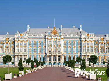 St Petersburg Shore Excursion: Imperial Residence Tour with Catherine Palace and Peterhof