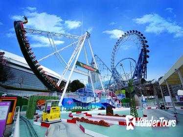 Tokyo Dome City Amusement Park 4 Attraction & TeNQ Space Museum Admission Ticket