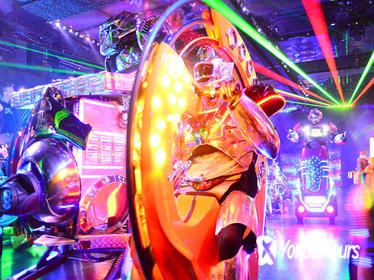 Tokyo Robot Cabaret Show Including Dinner at 'Alice in Wonderland' Themed Restaurant