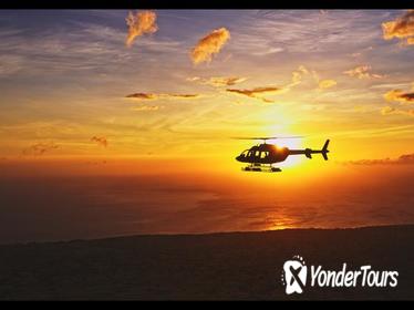 The Sunset Experience Helicopter Tour from Kona