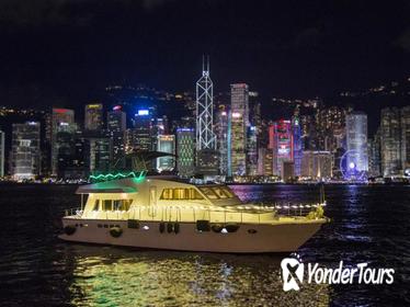 Victoria Harbour Night Hop-on Hop-off Yacht Cruise