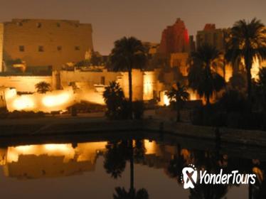 Luxor Shore Excursion: Temples of Karnak Sound and Light Show with Private Transport