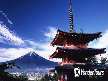 5-Storey Pagoda & Mt Fuji view, Hakone Pirate Ship and Spa in 1 Day from Tokyo