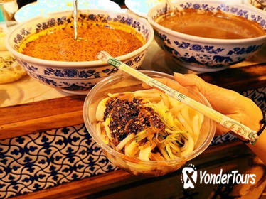 3-Hour Xi'an Muslim Street Food Tour and Fountain Show