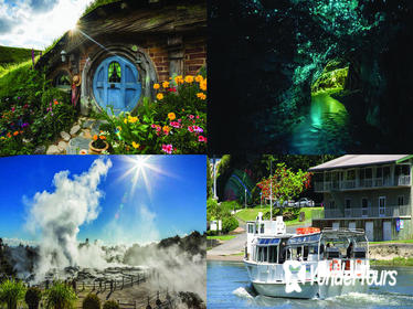 2-Day Hobbiton, Waitomo Caves, Rotorua Geothermal Valley & Hamilton Gardens