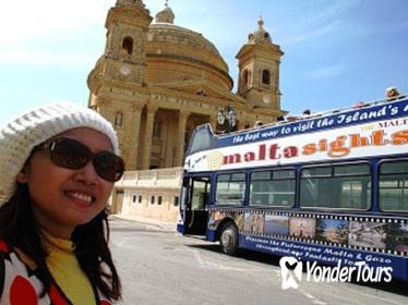 Malta's Panoramic North Hop On Hop Off Tour