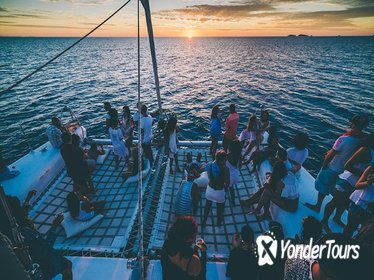 Ibiza Sunset Catamaran with Drinks, Tapas and After-Party Club Entrance
